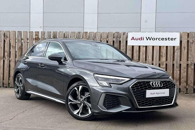 Grey Used 2023 Audi A3 S-Line Hatchback | £24,280 (Fair price) - Image 1/4