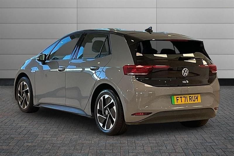 Used VW ID.3 Pure 110 kW (150 HP) 2021 Manganese grey with black roof Hatchback