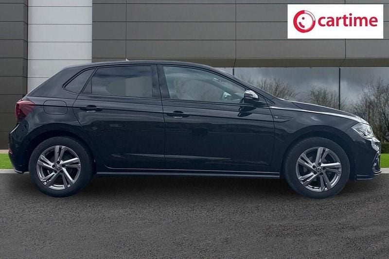 Used VW Polo R-line 95 HP (69 kW) 2023 Black Hatchback
