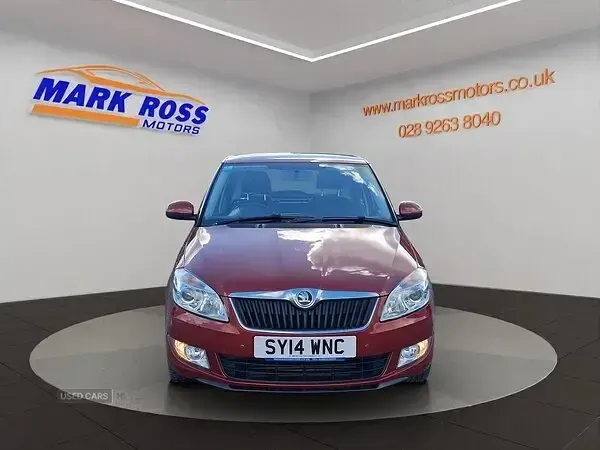 Used Skoda Fabia Elegance 2014 Red Hatchback