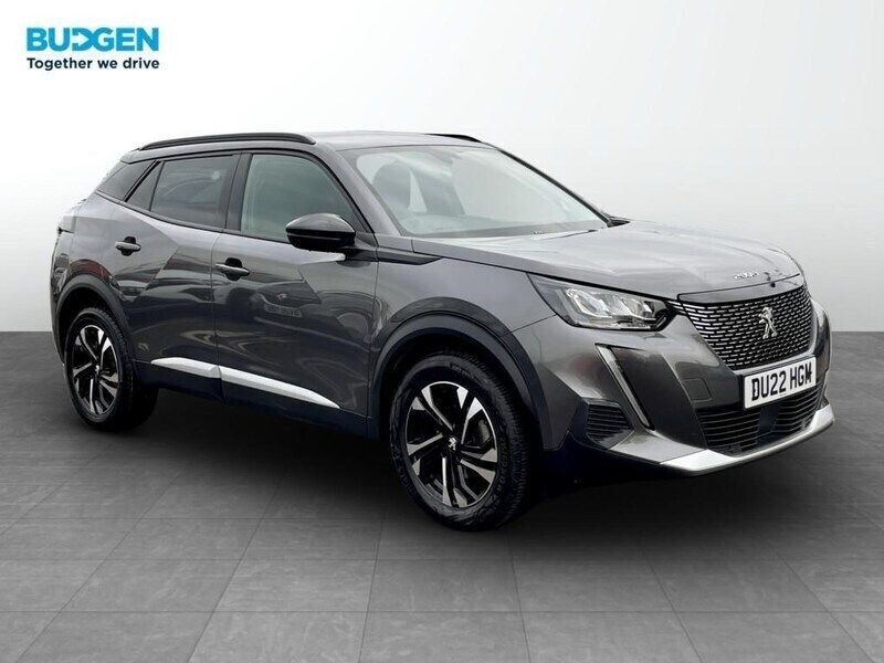 Grey Used 2022 Peugeot 2008 Allure Premium SUV | £15,250 (Fair price) - Image 1/4