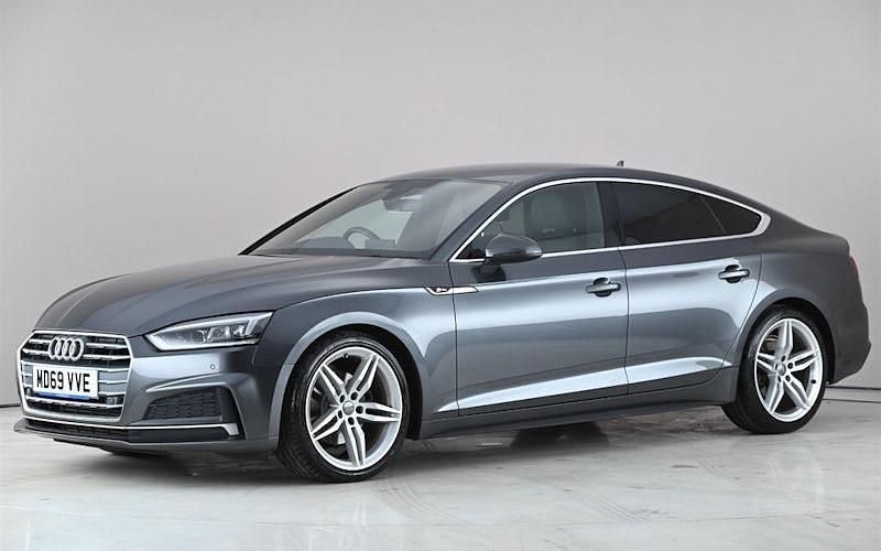 Used Audi A5 Sportback S-Line 245 HP (180 kW) 2020 Grey Hatchback