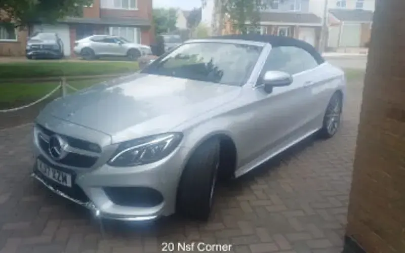 Used Mercedes C220 AMG line 170 HP (125 kW) 2018 Cabriolet