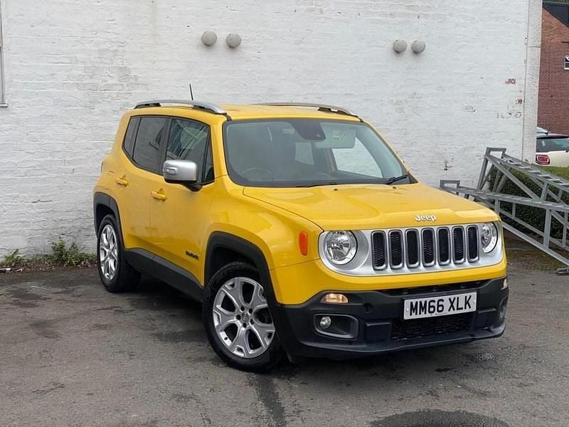 Yellow Used 2016 Jeep Renegade Limited SUV | £7,911 (Fair price) - Image 1/4
