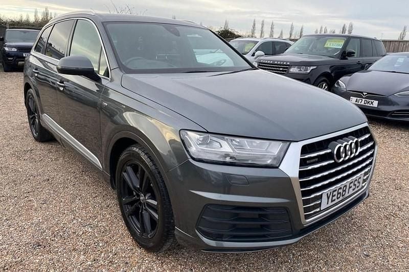 Used Audi Q7 S-Line 286 HP (210 kW) 2018 Grey SUV
