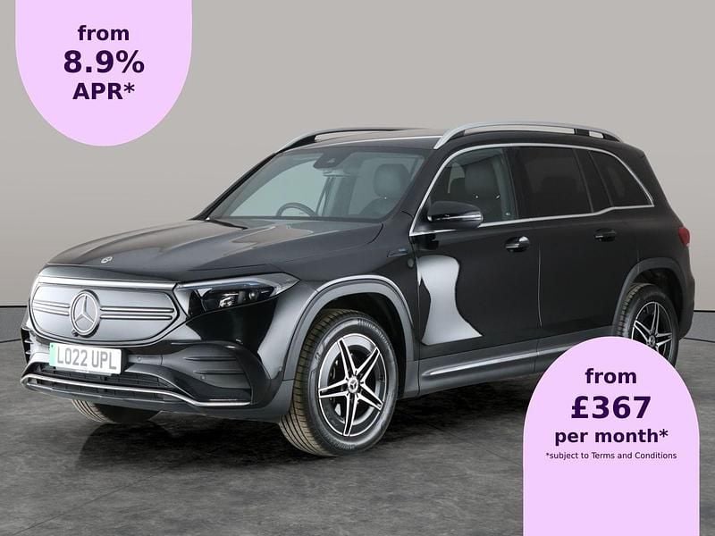 Black Used 2022 Mercedes EQB350 AMG line SUV | £25,281 (Fair price) - Image 1/2