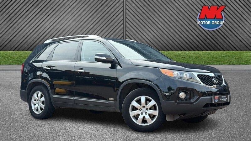 Black Used 2010 Kia Sorento 2 SUV | £5,999 (Fair price) - Image 1/4