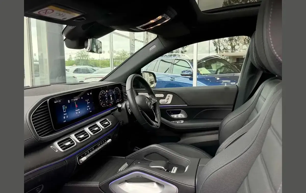 Used Mercedes GLE400 AMG Line Premium Plus 381 HP (280 kW) 2024 Blue Coupe