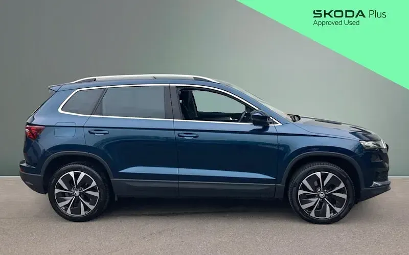 Gebraucht Skoda Karoq SE L 150 PS (110 kW) 2023 Blau SUV