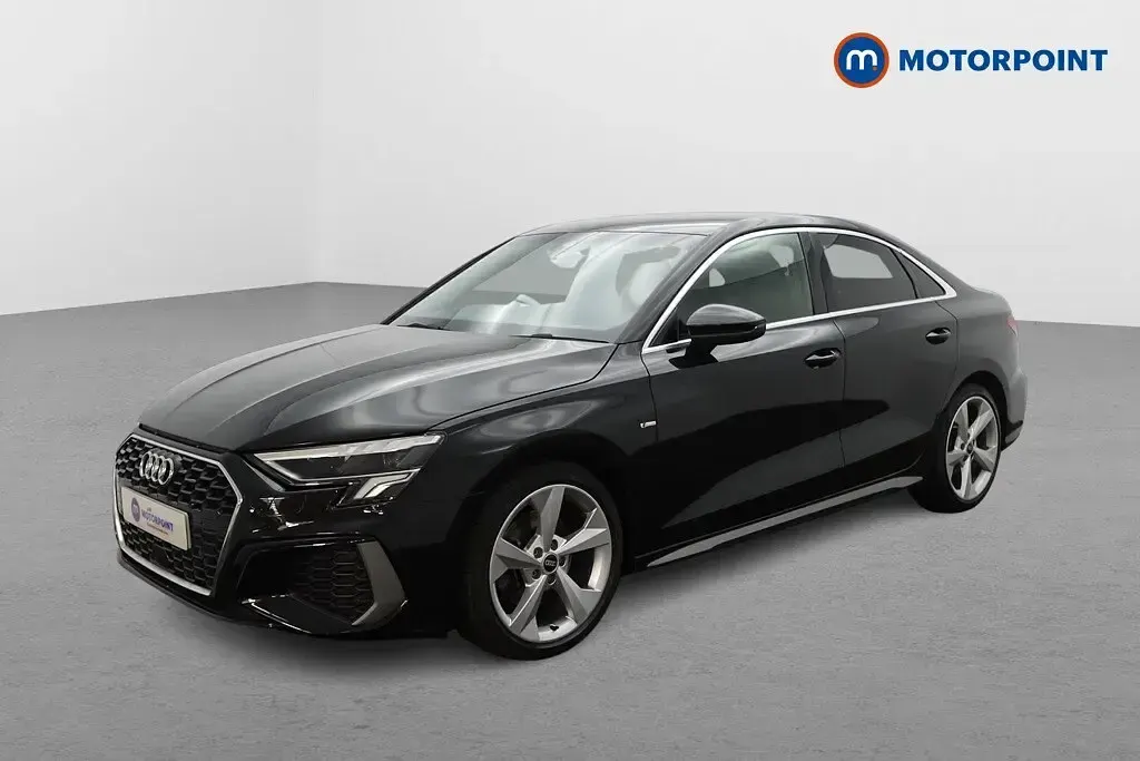 Used Audi A3 S-Line 150 HP (110 kW) 2020 Black Sedan