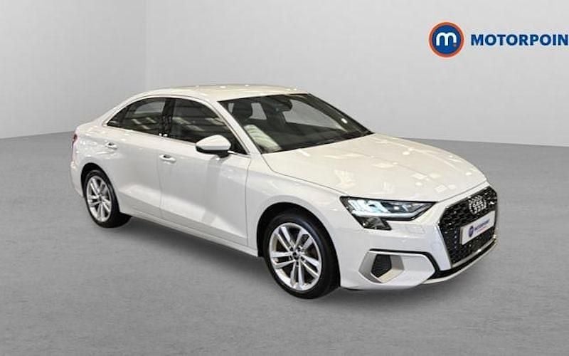 Used Audi A3 Sport 150 HP (110 kW) 2024 White Sedan