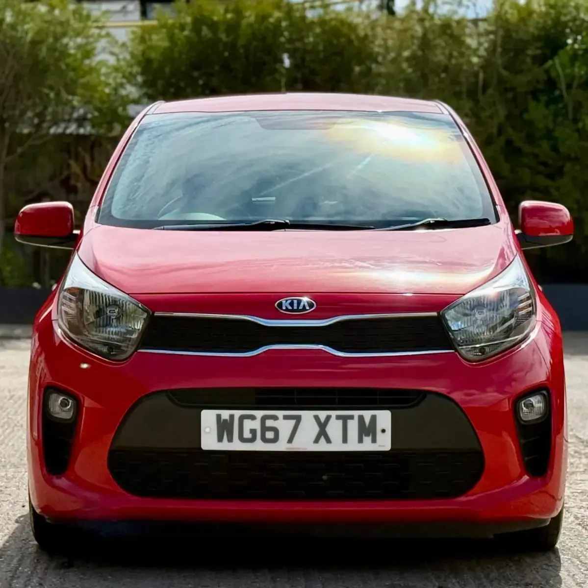 Second-hand Kia Picanto 83 CP (61 kW) 2018 Roșu Hatchback