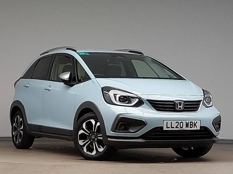 Used Honda Jazz Hybrid 109 HP (80 kW) 2020 Blue Hatchback