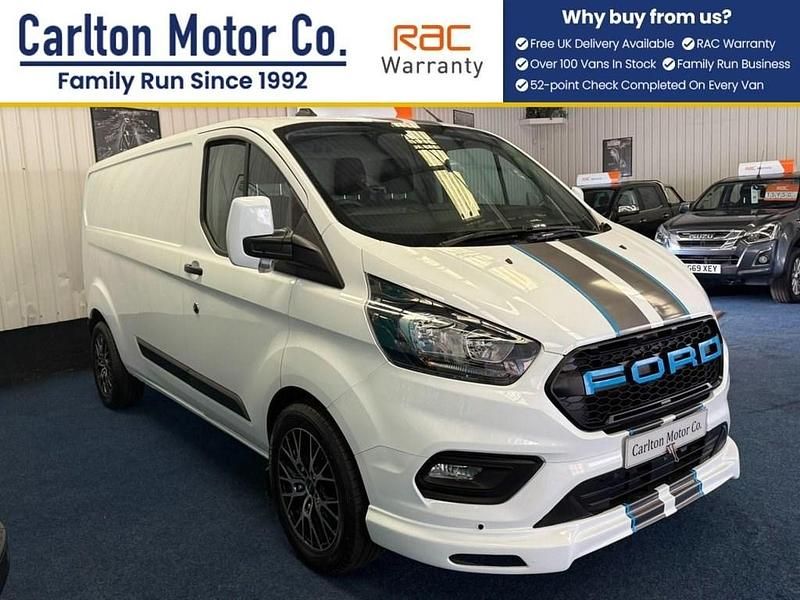 White Used 2021 Ford Transit Custom S Van | £13,950 (A bit pricey) - Image 1/3