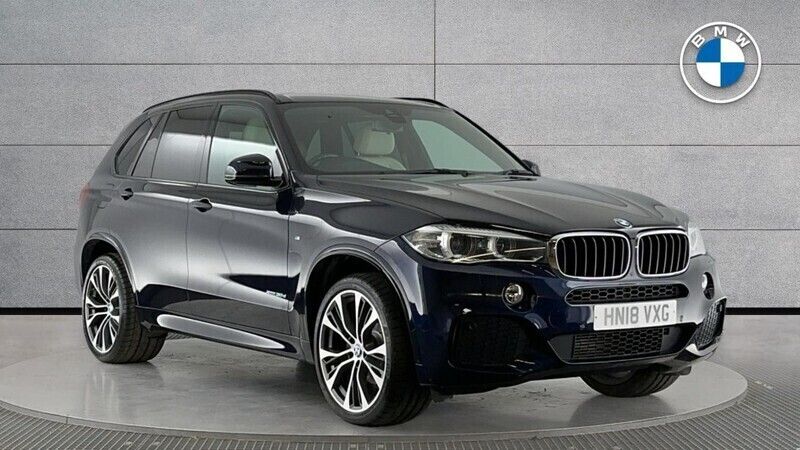 Black Used 2018 BMW X5 M Sport SUV | £27,850 (Fair price) - Image 1/4