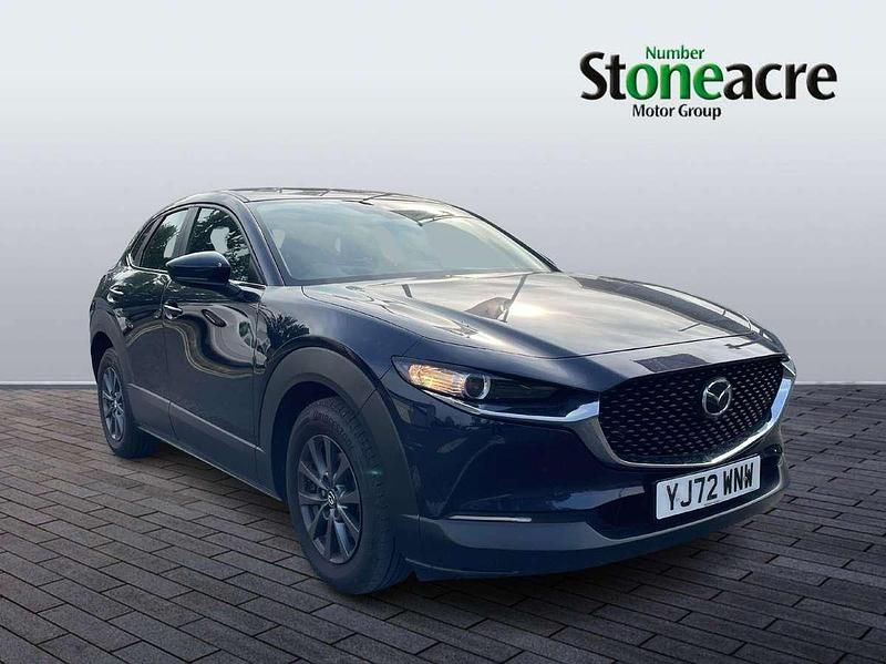 Blue Used 2022 Mazda CX-30 SUV | £16,690 (Fair price) - Image 1/4