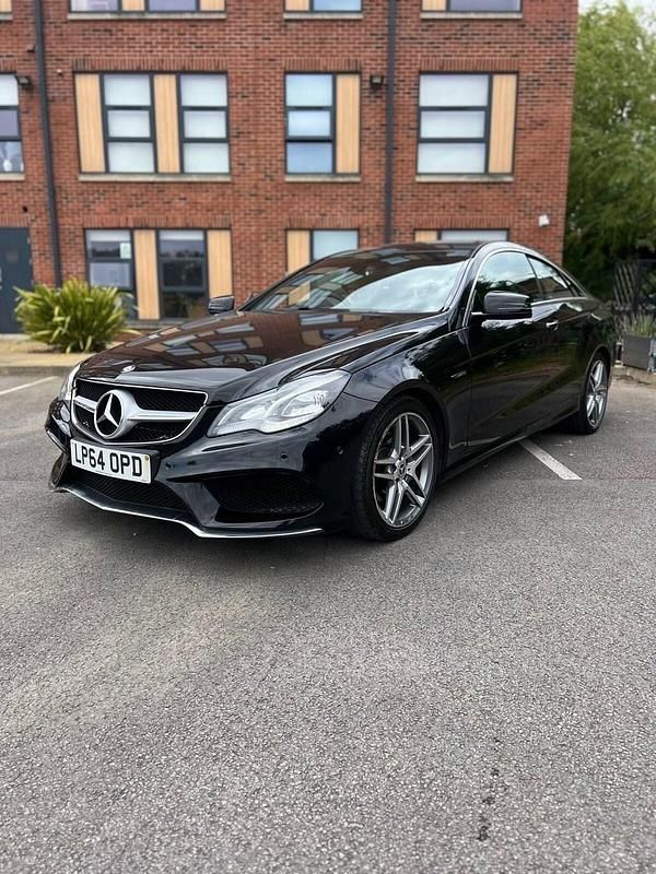 Black Used 2015 Mercedes E220 AMG line Coupe | £9,750 (Fair price) - Image 1/4