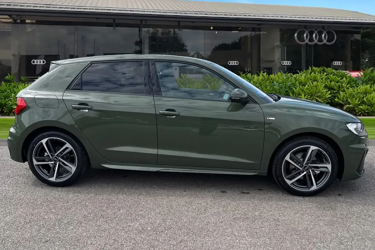 New Audi A1 Sportback S-Line 150 HP (110 kW) 2026 Green Hatchback