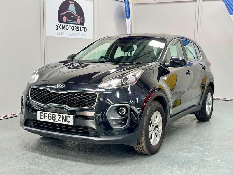 Black Used 2018 Kia Sportage SUV | £7,690 (Good price) - Image 1/4