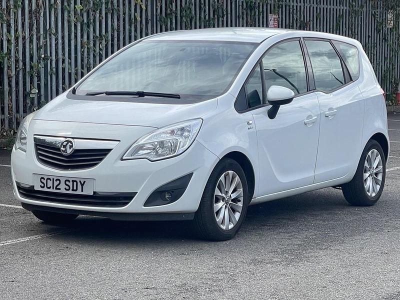 Used Vauxhall Meriva Active 2012 White MPV