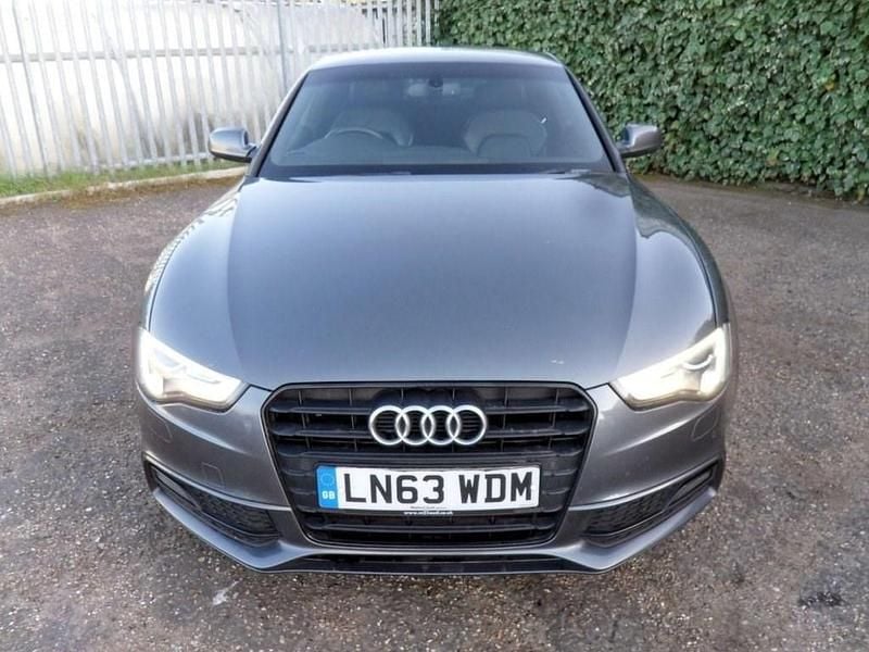 Used Audi A5 Black Edition 177 HP (130 kW) 2013 Grey Coupe