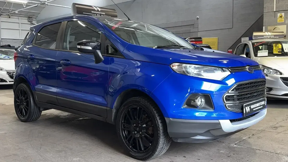Used Ford Ecosport Titanium S 140 HP (102 kW) 2017 Blue SUV