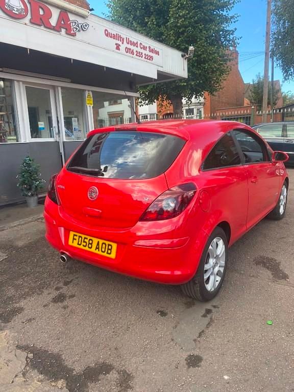 Used Vauxhall Corsa 2009 Red Hatchback