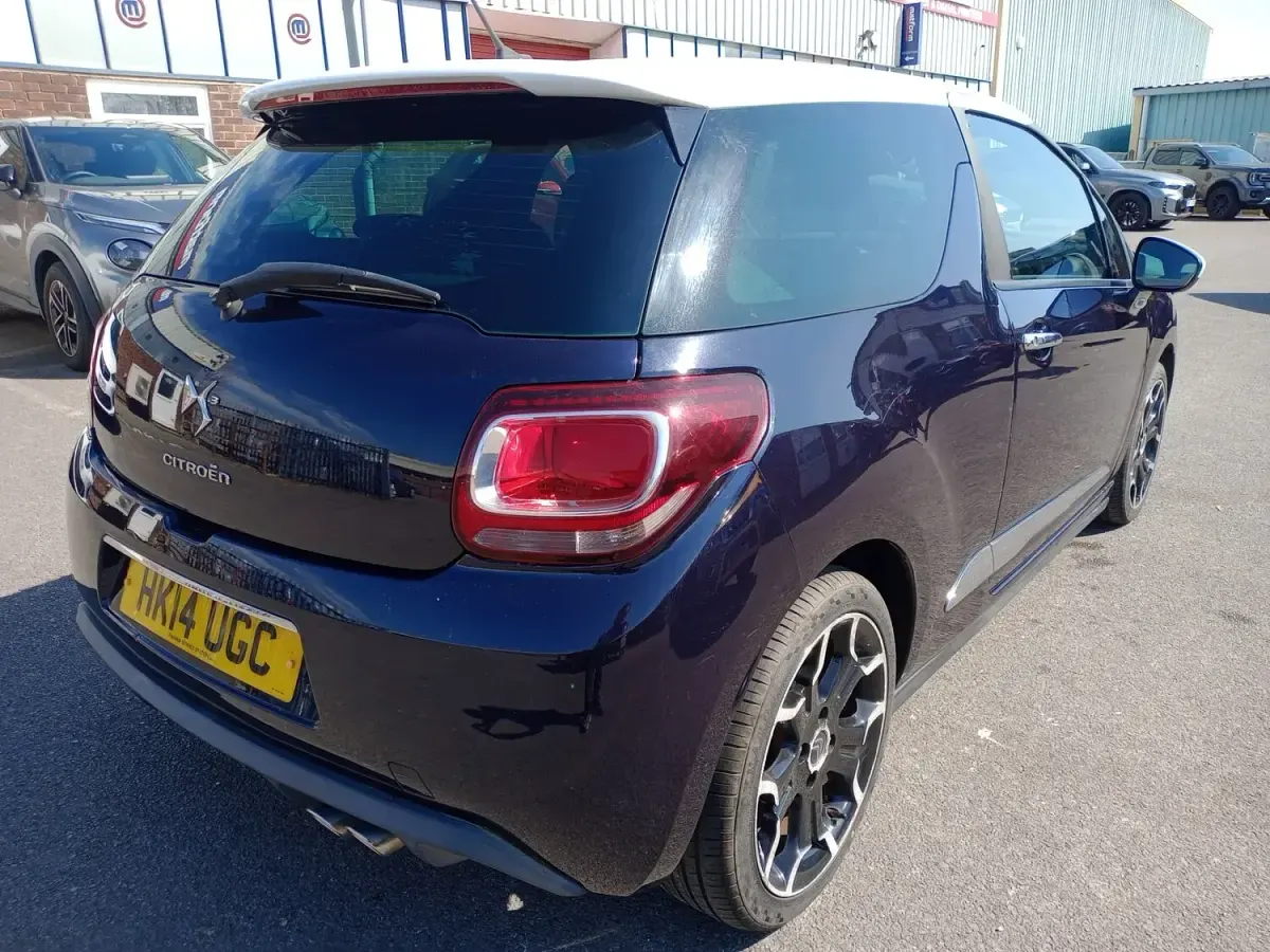 Used Citroën DS3 110 HP (80 kW) 2014 Blue Hatchback