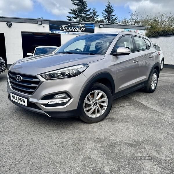 Used Hyundai Tucson SE 116 HP (85 kW) 2016 Beige SUV