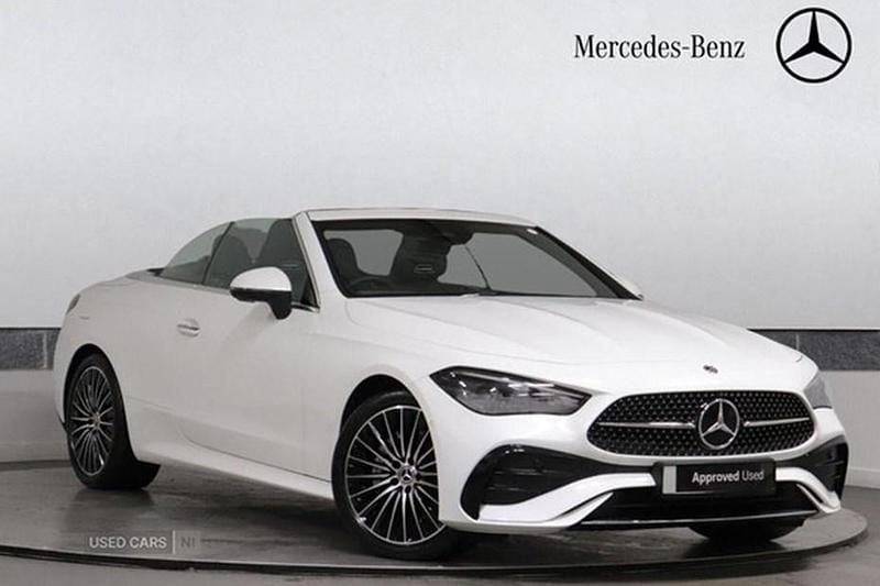 Used Mercedes CLE300 AMG Line Premium 258 HP (189 kW) 2025 White Cabriolet