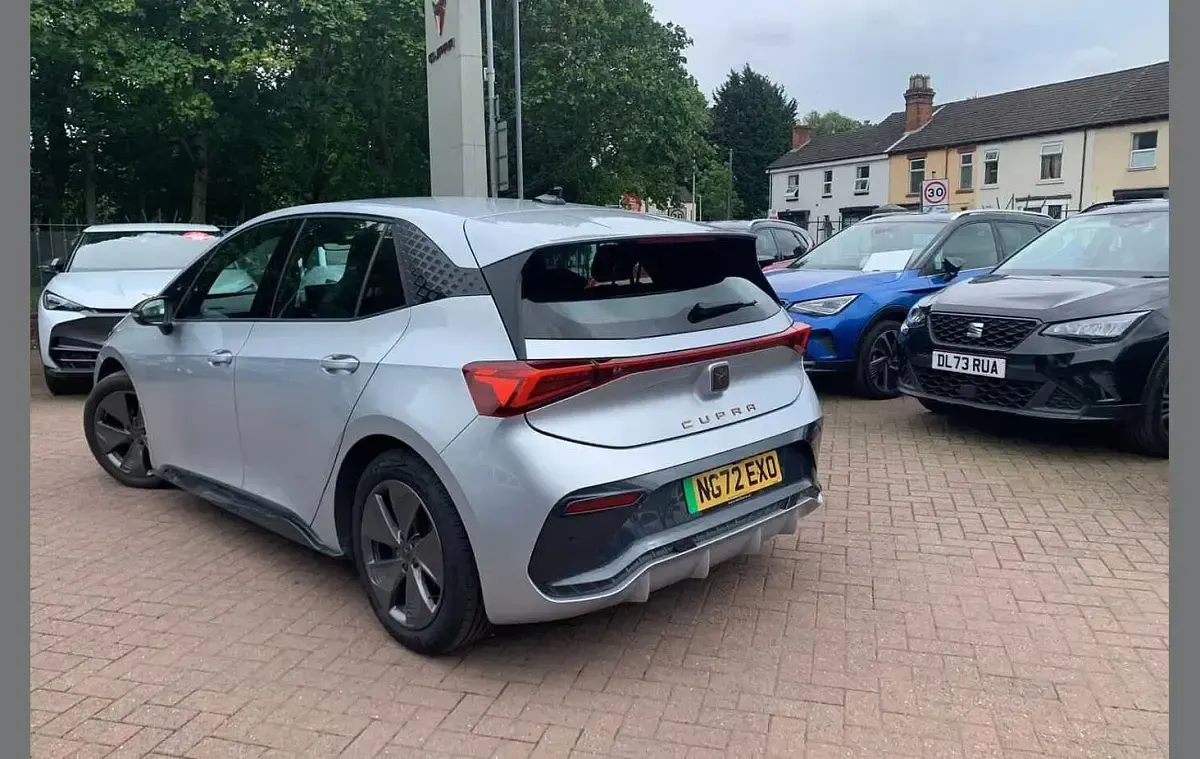Used Cupra Born 150 kW (204 HP) 2022 Silver Hatchback