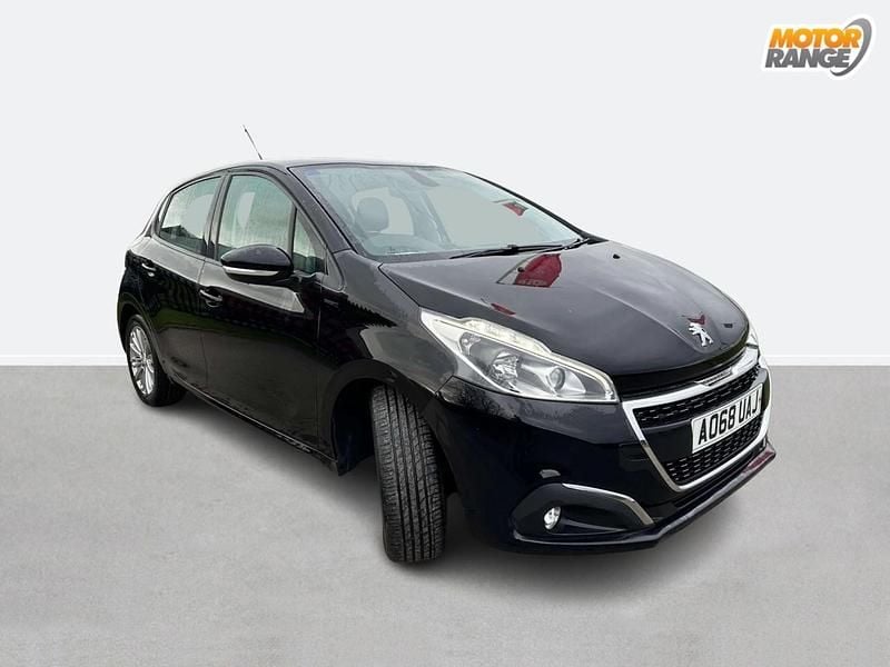Used Peugeot 208 Signature Sky 2018 Black Hatchback