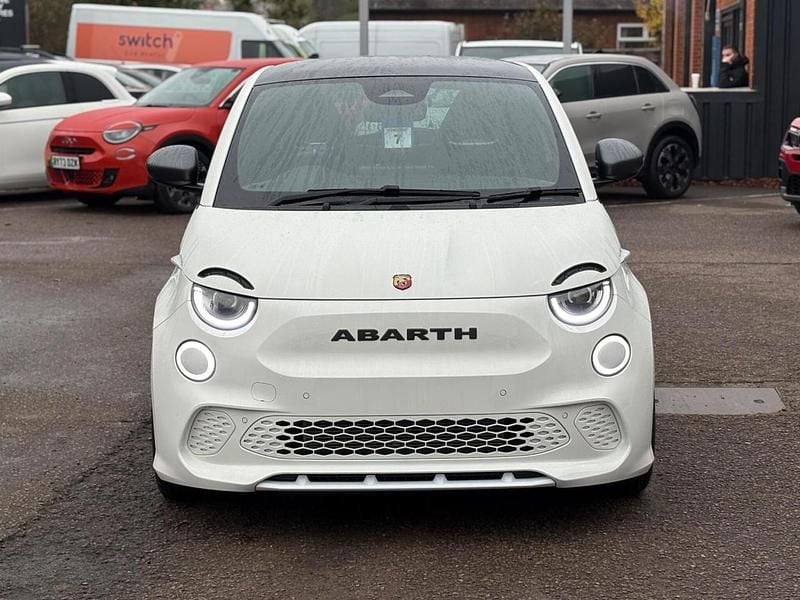 White New 2025 Abarth 500e Turismo Hatchback | £24,995 (Super price) - Image 1/4