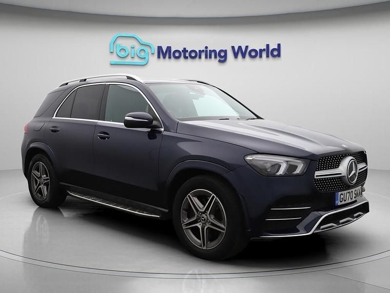 Blue Used 2020 Mercedes GLE300 AMG line SUV | £35,500 (Fair price) - Image 1/4