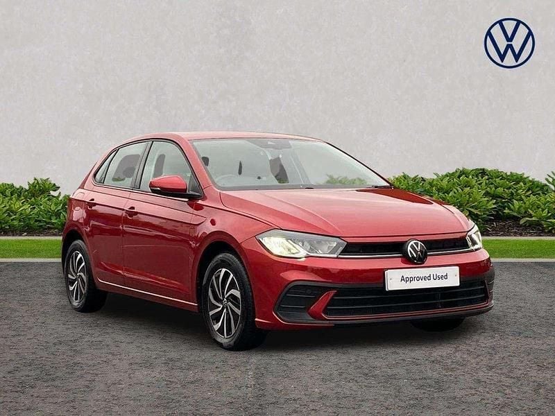 Red Used 2023 VW Polo Life Hatchback | £18,750 (Fair price) - Image 1/4