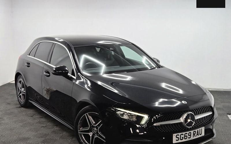 Used Mercedes A180 Executive 116 HP (85 kW) 2019 Black Hatchback