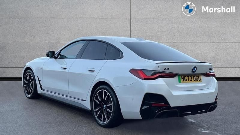 Used BMW i4 Shadowline 400 kW (544 HP) 2023 Mineral white metallic Sedan