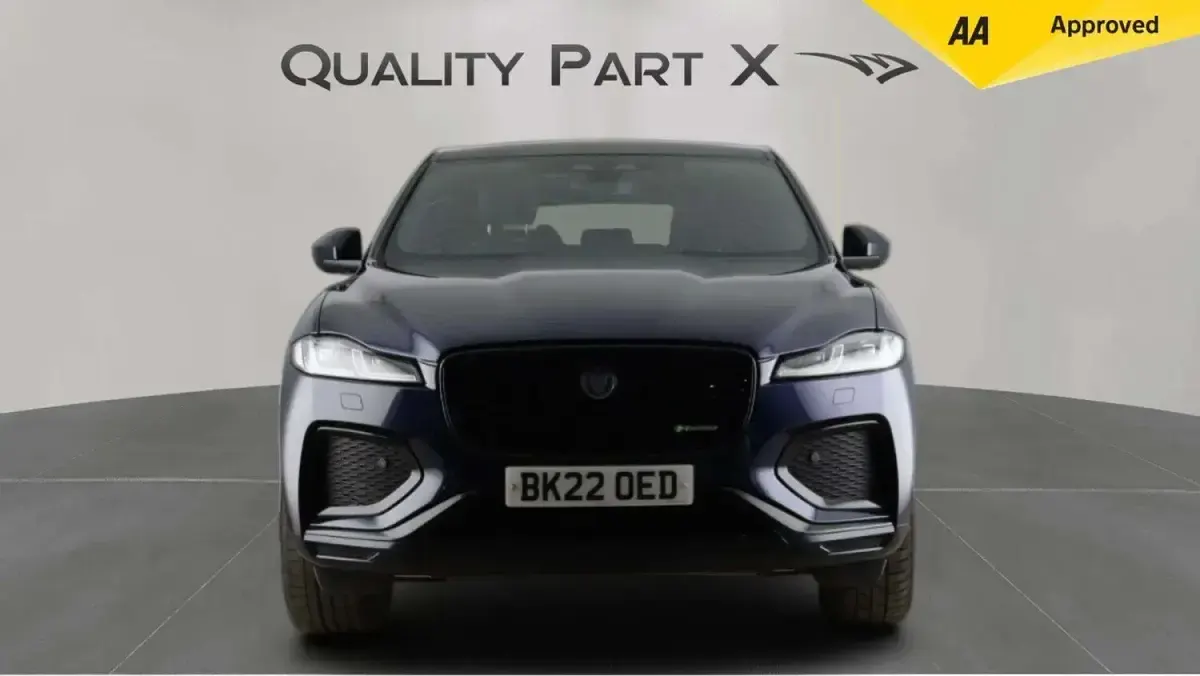 Used Jaguar F-Pace R-Dynamic 250 HP (183 kW) 2022 Blue SUV