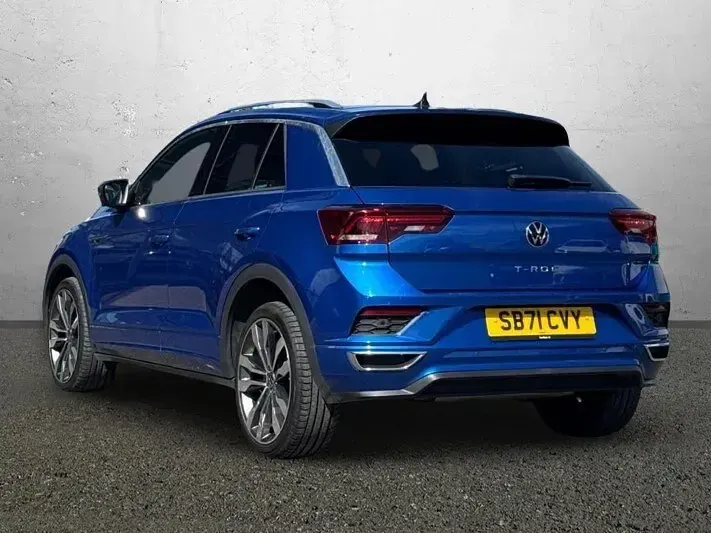 Used VW T-Roc R-line 150 HP (110 kW) 2022 Blue SUV