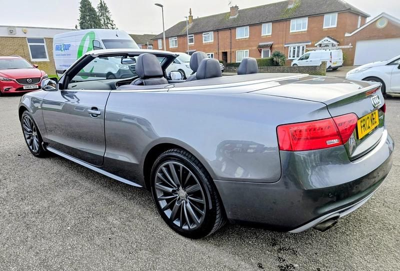 Used Audi A5 Cabriolet S-Line 170 HP (125 kW) 2012 Grey Cabriolet