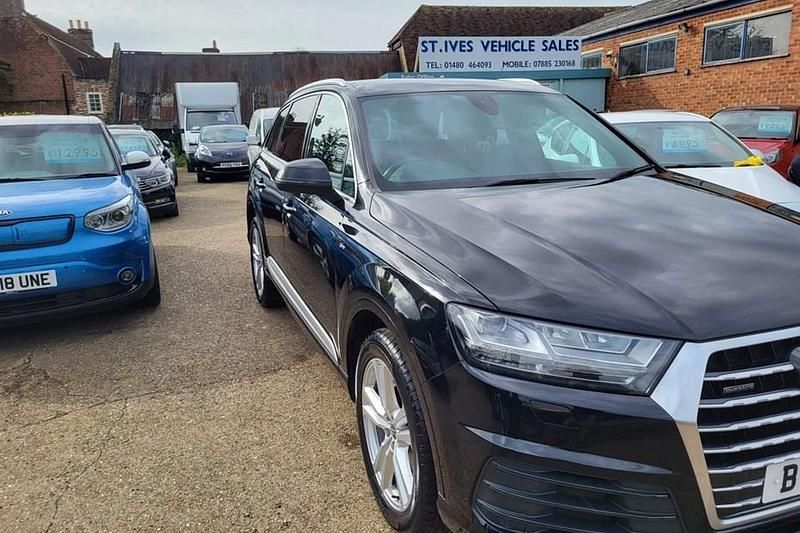 Used Audi Q7 S-Line 2016 Black SUV