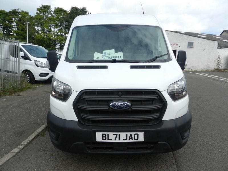Used Ford Transit 130 HP (95 kW) 2021 White Van