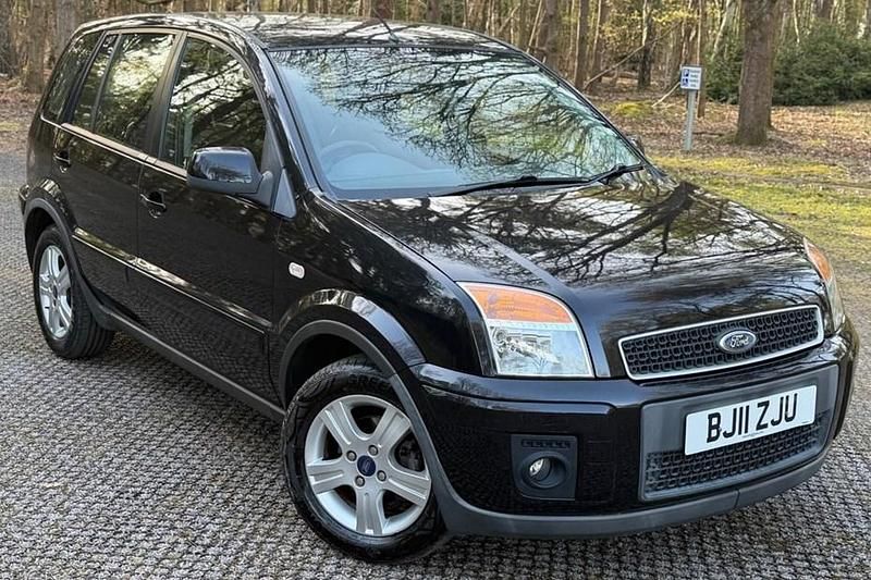 Used Ford Fusion Zetec 80 HP (58 kW) 2011 Black Hatchback