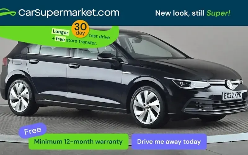 Second-hand VW Golf VIII Style 131 CP (96 kW) 2022 Hatchback