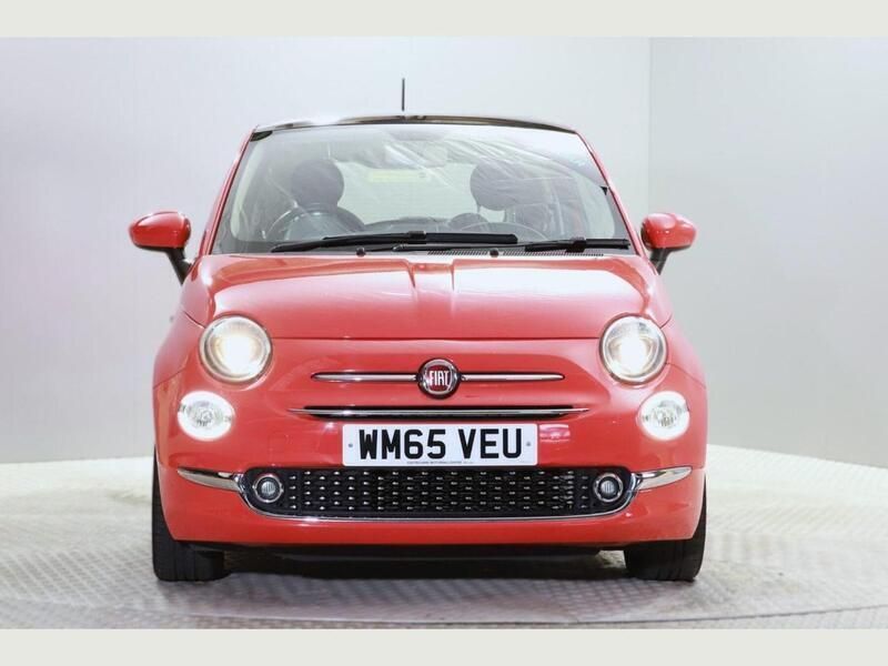 Red Used 2015 Fiat 500 Lounge Hatchback | £7,495 (A bit pricey) - Image 1/3