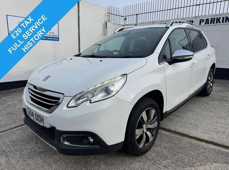 Used Peugeot 2008 Allure 92 HP (67 kW) 2014 White SUV
