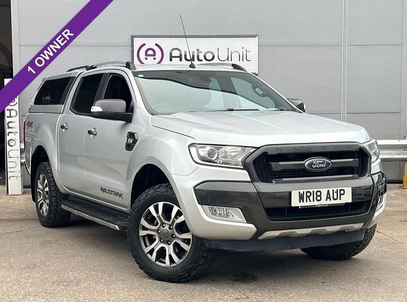 Used Ford Ranger Wildtrack 200 HP (147 kW) 2018 Silver Pickup