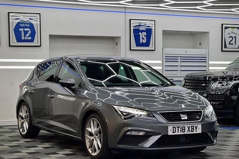 Grey Used 2018 Seat Leon FR Hatchback | £10,995 (Fair price) - Image 1/1