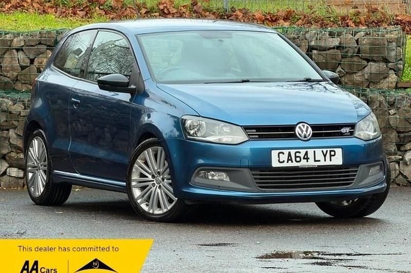 Blue silk metallic Used 2015 VW Polo BlueGT Hatchback | £6,500 (Fair price) - Image 1/1