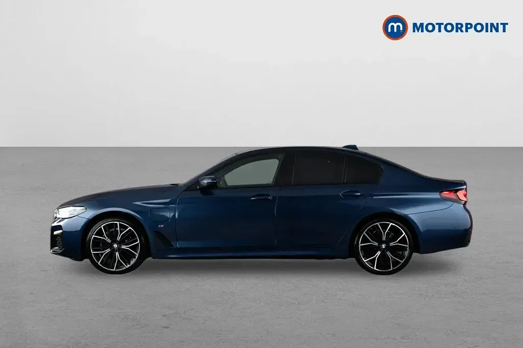 Used BMW 530e M Sport 2021 Blue Sedan